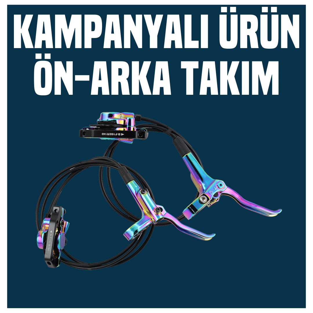 KAMPANYALI ÜRÜN İMPACT M-510 RAİNBOW HİDROLİK FREN TAKIMI