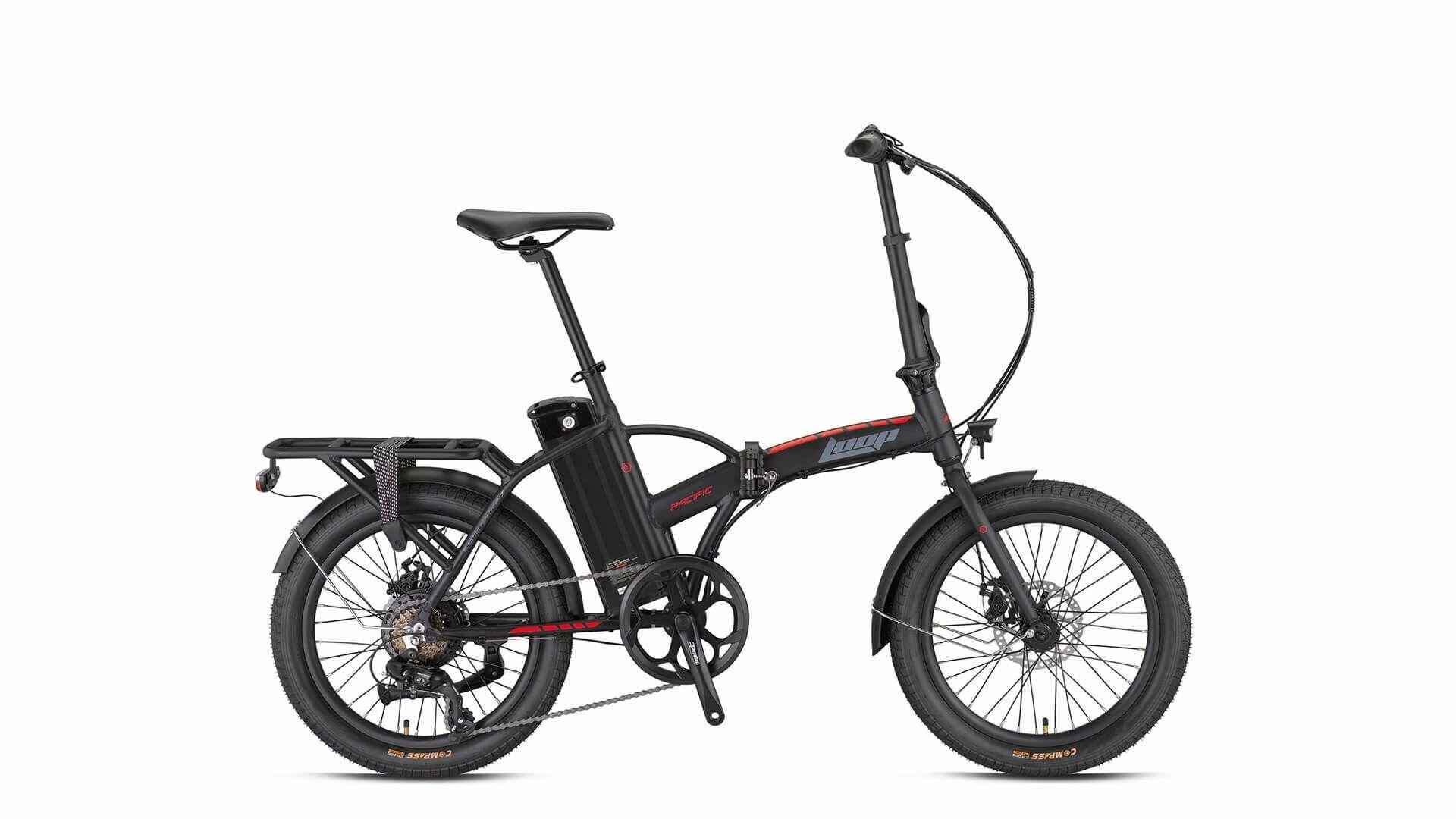 LOOP PASİFİC 20 JANT 250W 10.4 AH KATLANABİLİR ELEKTRİKLİ SİYAH