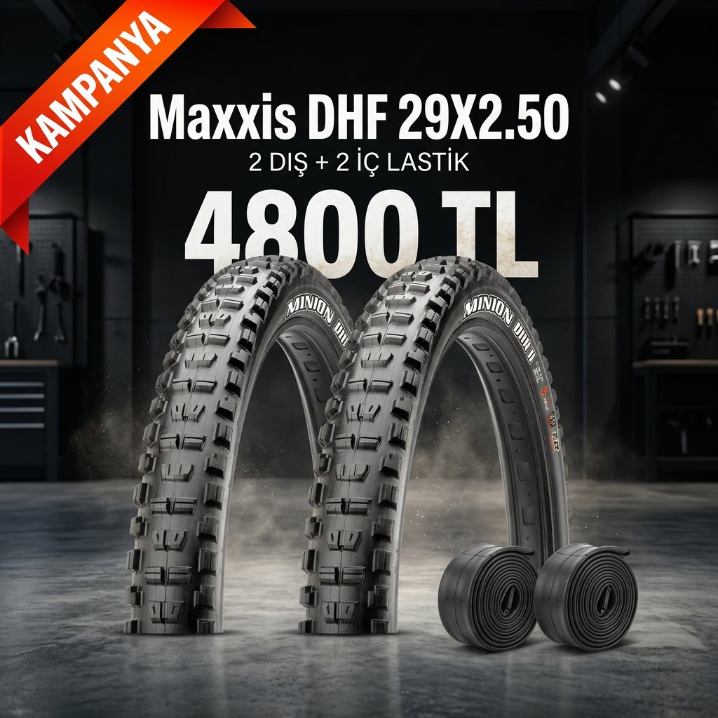 Maxxis Minion DHF 29x2.50 Dış Lastik + İç Lastik Seti (2+2) – 4800 TL