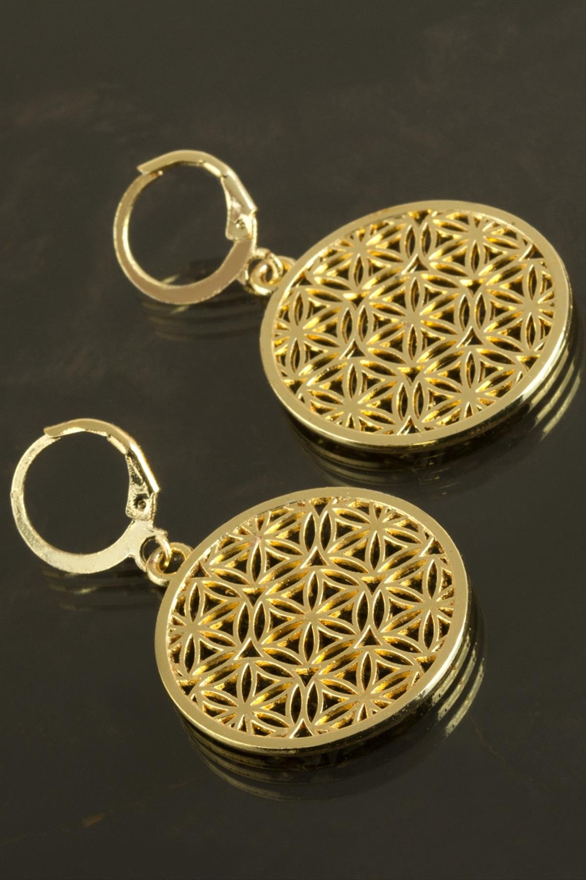Yaşayan Trend Metal Küpe