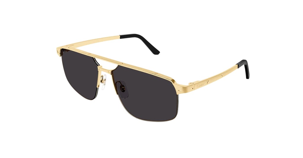 Cartier　サングラス Klasik C de Cartier motifli güneş gözlükleri