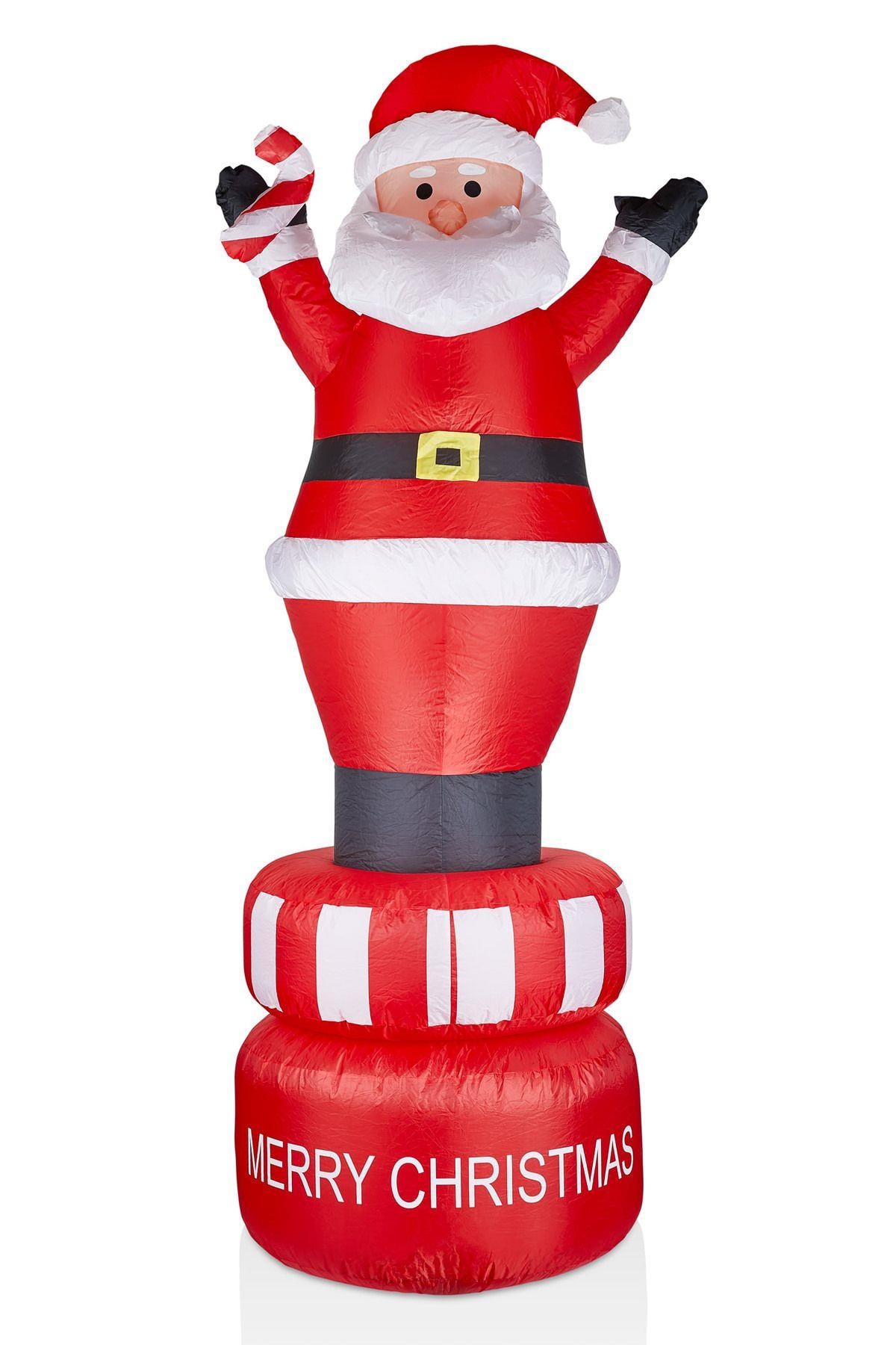 Waldern Premium Collection 210 cm Hareketli Şişme Noel Baba