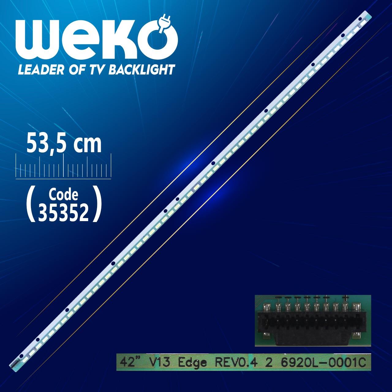 42'' V13 EDGE REV0.4 2 - 6920L-0001C - 53.5 Cm 54 Ledli - WK-420