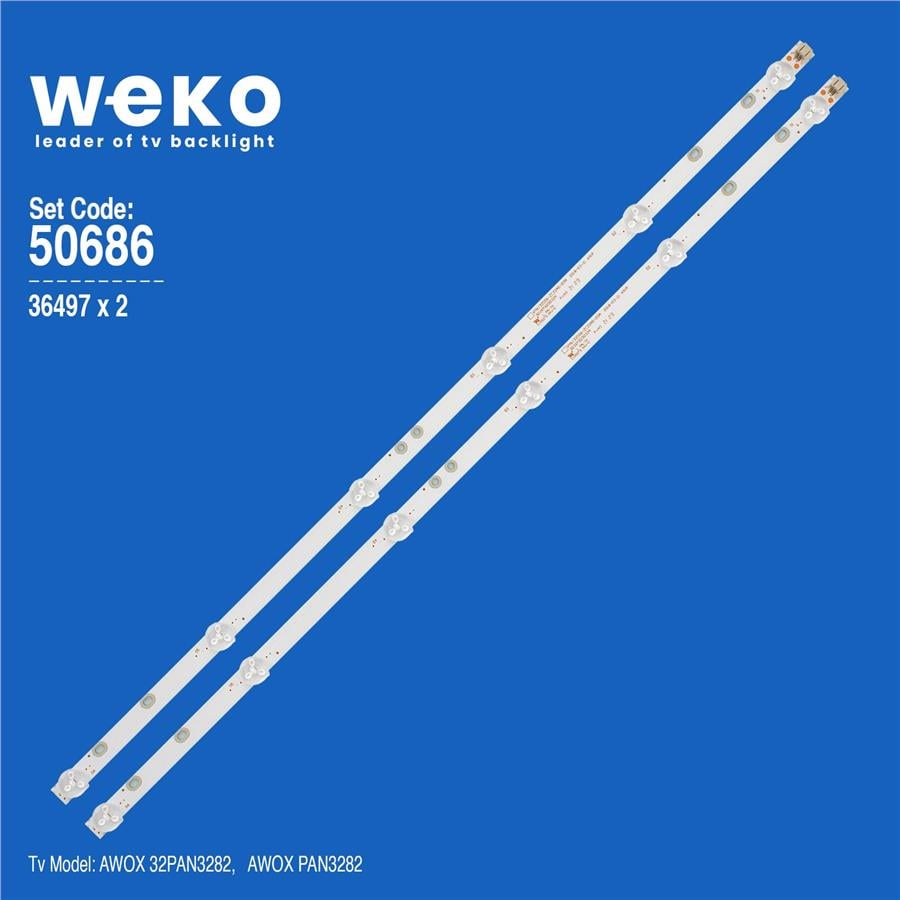 Awox 32PAN3282 32'' inç 2 Adet Tv Led Bar Fiyatı - Merter Elektronik