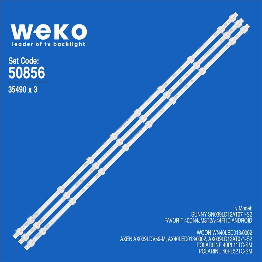 Axen AX40LED013/0002 40'' inç 3 Adet Tv Led Bar Fiyatı - Merter