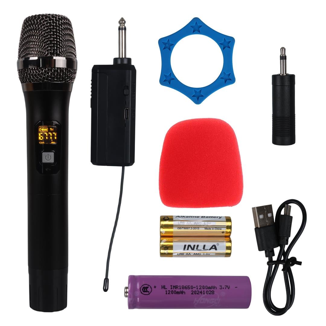 MagicVoice MV-21760 UHF Ekranlı Kablosuz Telsiz Mikrofon Fiyatı