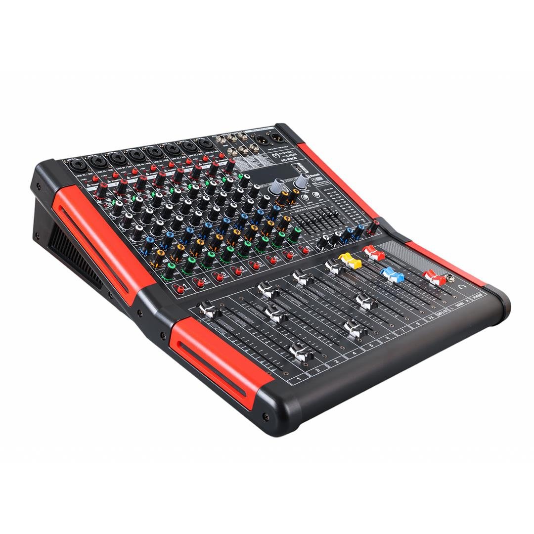 miyu Magicvoice MV-P800 8 Kanal USB-Bluetooth Destekli Deck Mixer