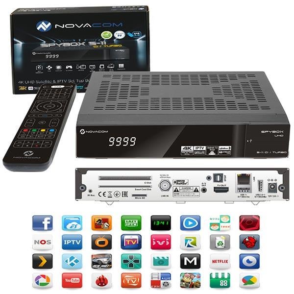 Spybox S11 4K UHD Android HD Uydu Alıcısı Fiyatı - Merter Elektronik