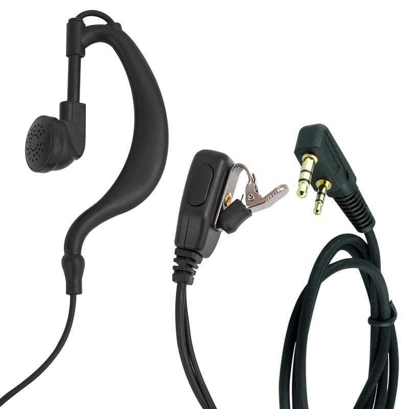 Wln PMR-446 C Tipi Kulak Üstü EL Telsizi PTT Mikrofonlu Kulaklığı