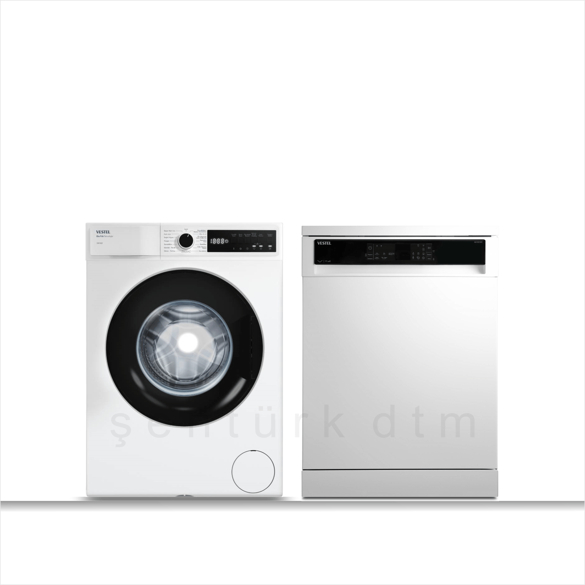 Vestel 2'li Beyaz Eşya Seti (CMI 96321 Çamaşır + BM 5312 Bulaşık