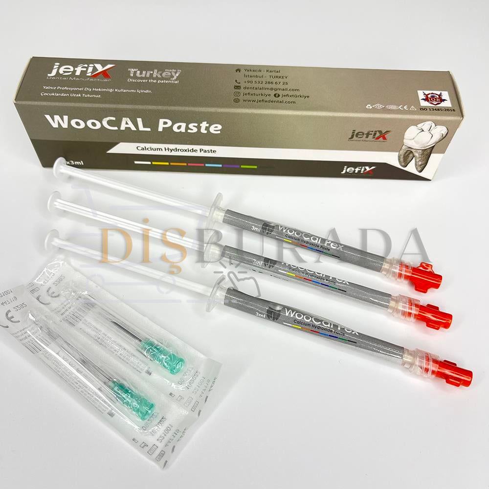 SAVE ALL DENTAL POWDER 30包入り×2個 Jefix Woocal Pasta Kalsiyum Hidroksit Paste 2x3Ml