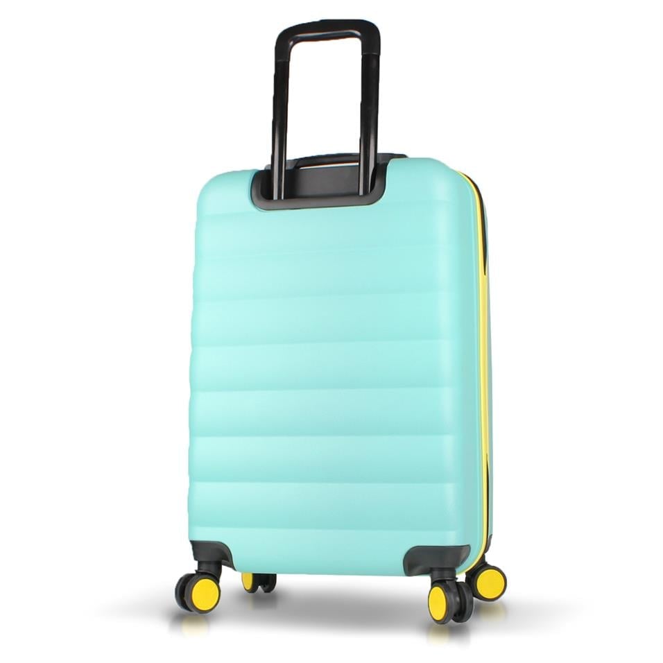 Mint green suitcase outlet
