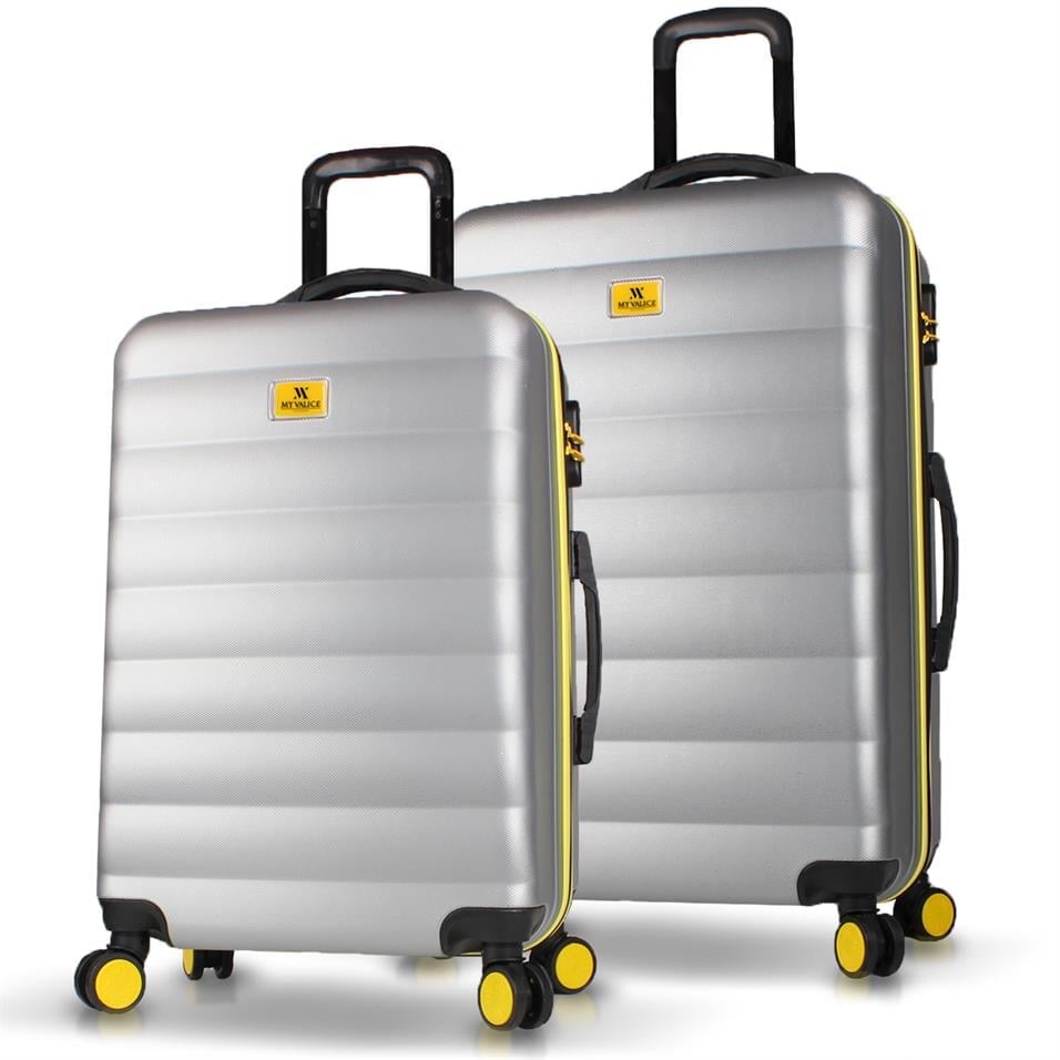 Grey luggage sets deals