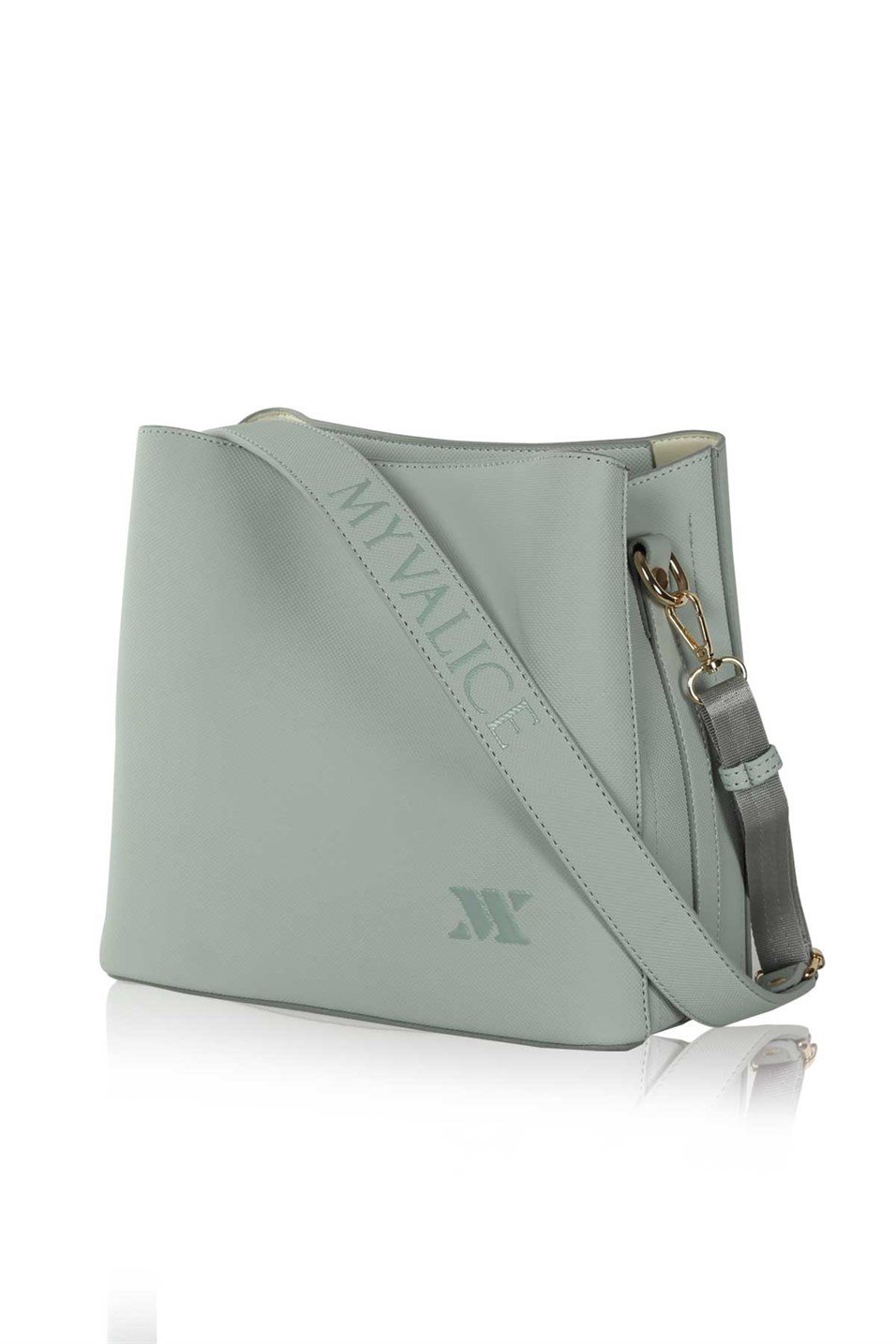 My Valice Smart Bag 1305 Women Cross Shoulder Arm Bag RFID Grey My Valice