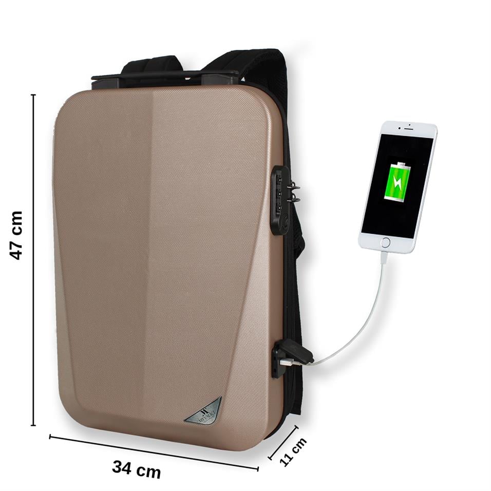 Phone discount charging backpack