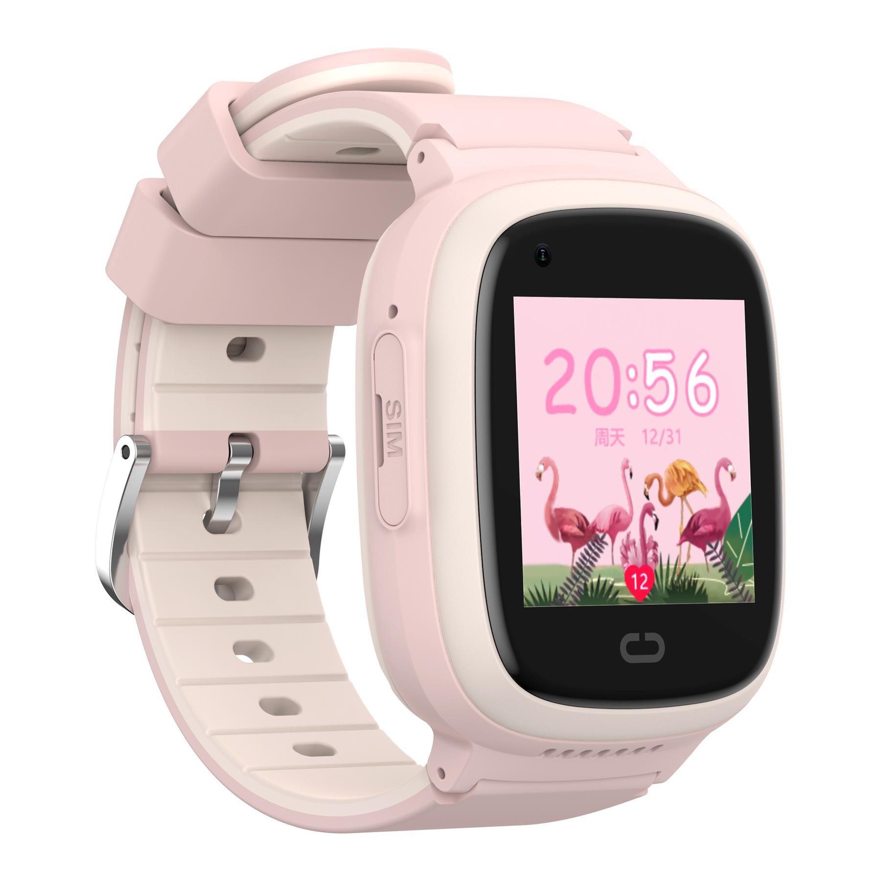 Havit KW11 4G Sim Kartlı Akıllı Çocuk Saati - Pembe