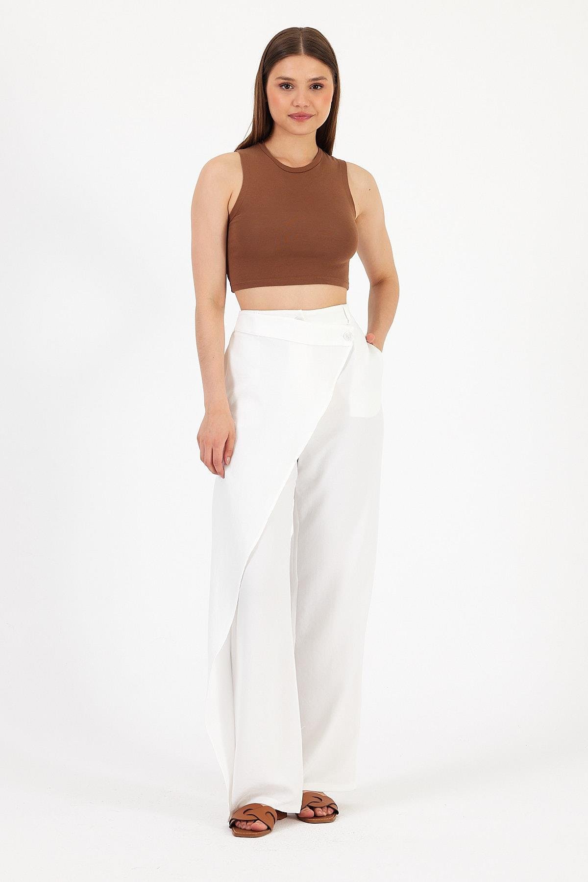 Belted Pantolon