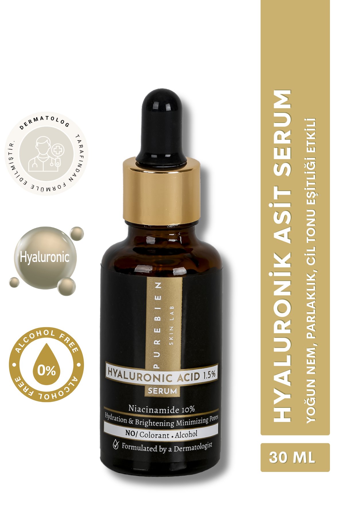 HYALURONİK ASİT SERUM - PUREBIEN SKIN LAB 