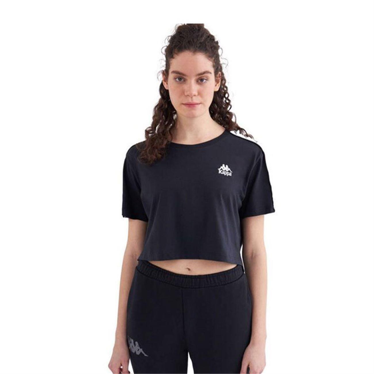 Kappa 222 Banda Apua Tk Kad n T Shirt 371E88W A0S Siyah