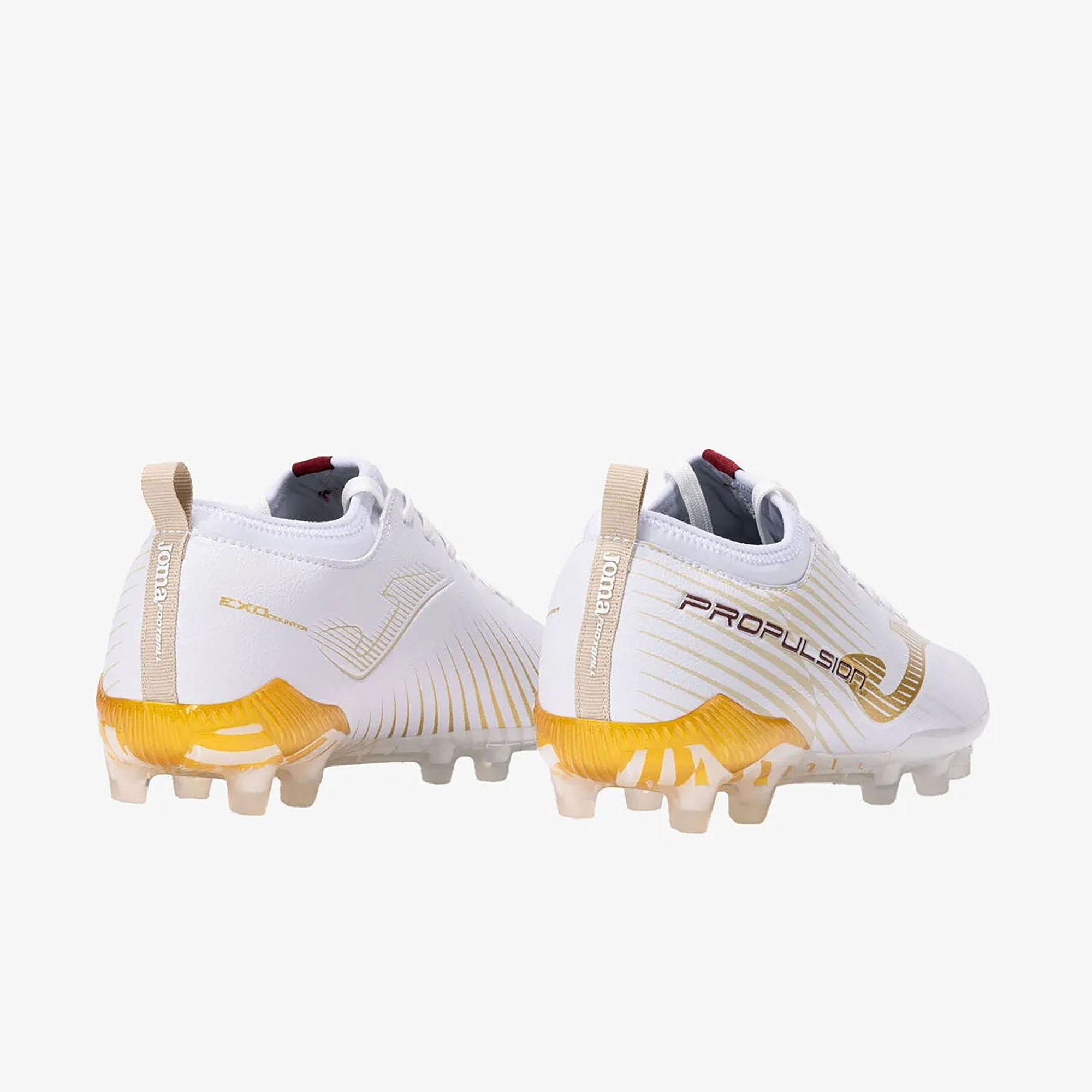 Joma Erkek Futbol Krampon Propulsion Cup 2402 Blanco Oro Firm