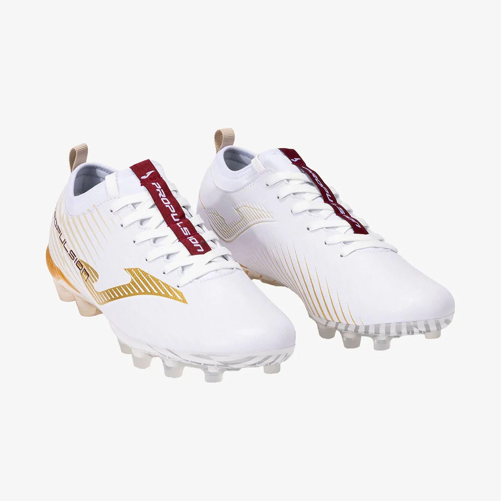 Joma Erkek Futbol Krampon Propulsion Cup 2402 Blanco Oro Firm