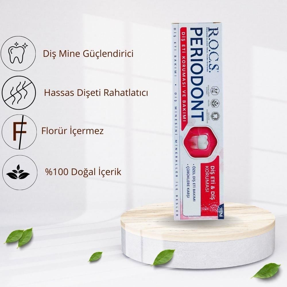 ROCS Periodont Destekli Diş Macunu