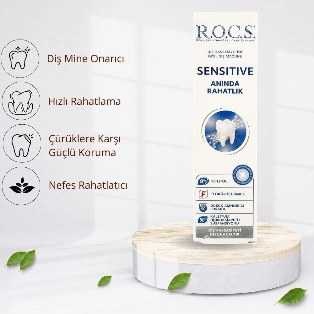 ROCS Relief Hızlı Rahatlama Diş Macunu