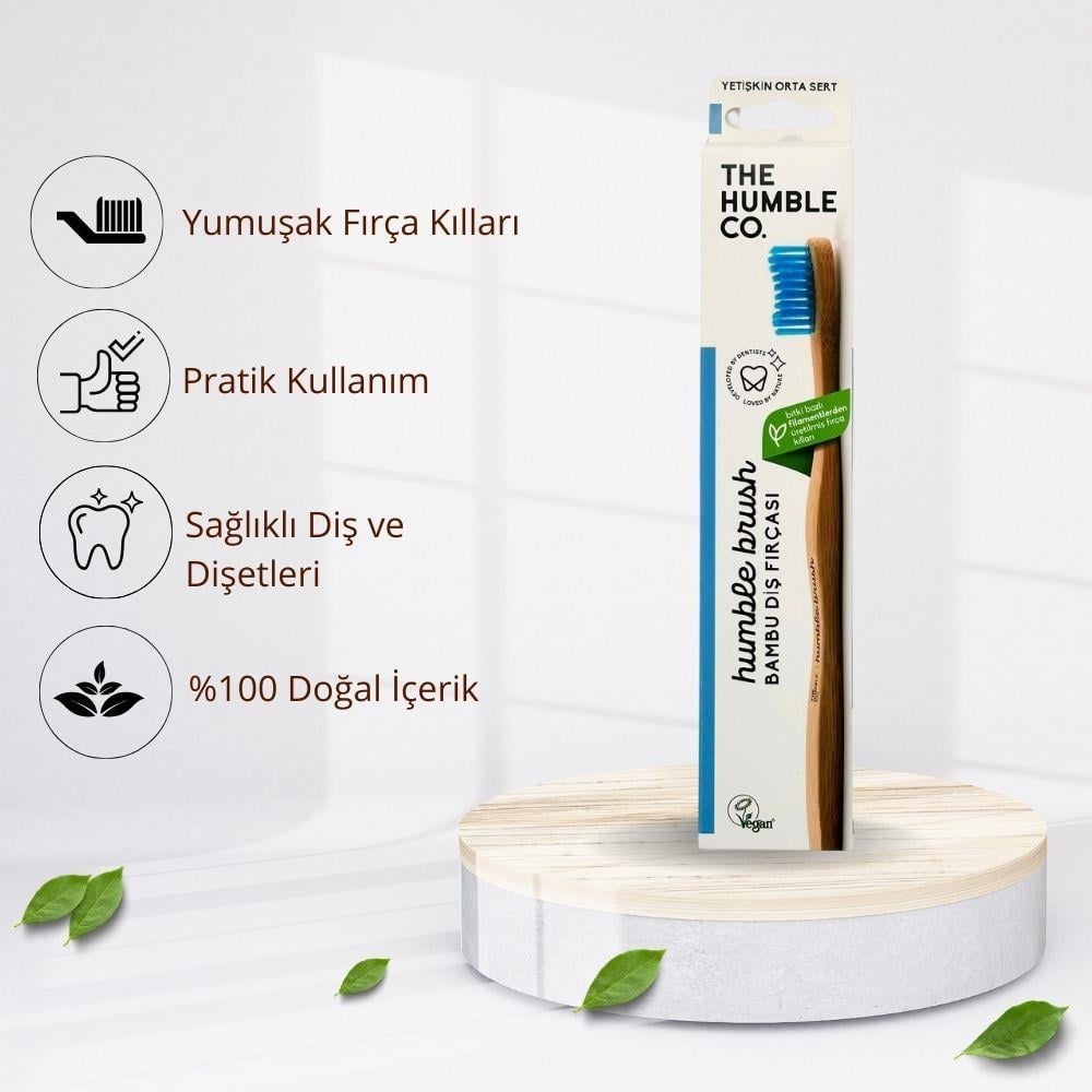 THE HUMBLE CO.Bambu Diş Fırçası Mavi