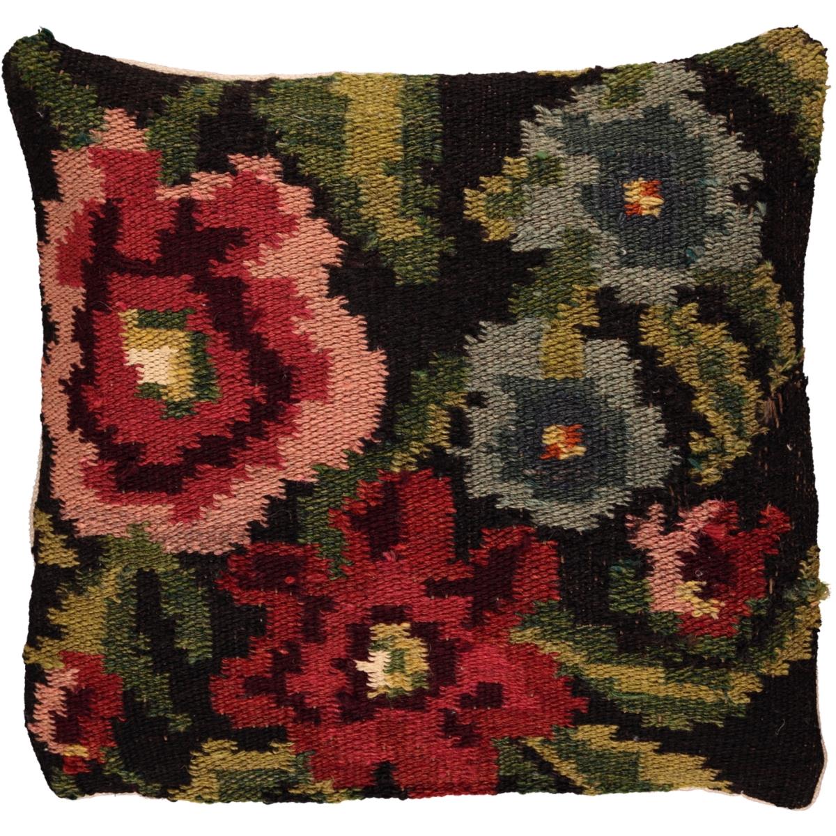 Rose Kelim Cushion Cover Multi Color 12