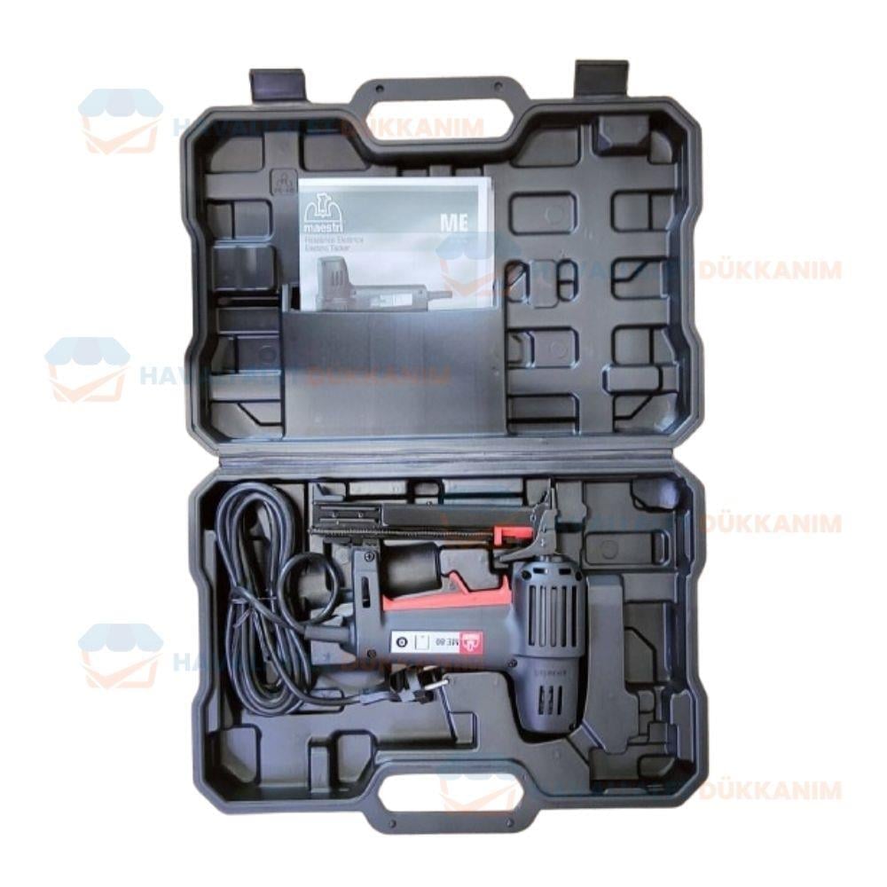 MAESTRI ME80 Elektrikli Zımba Tabancası - Ücretsiz Kargo | Havalı