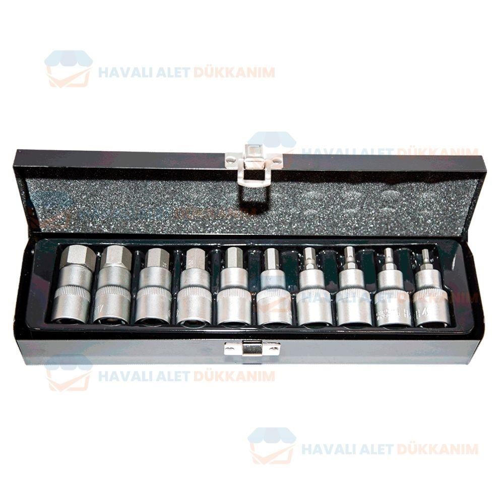 NT Tools NCSET12AL CrV Allen Lokma Seti 11 Parça 1/2''