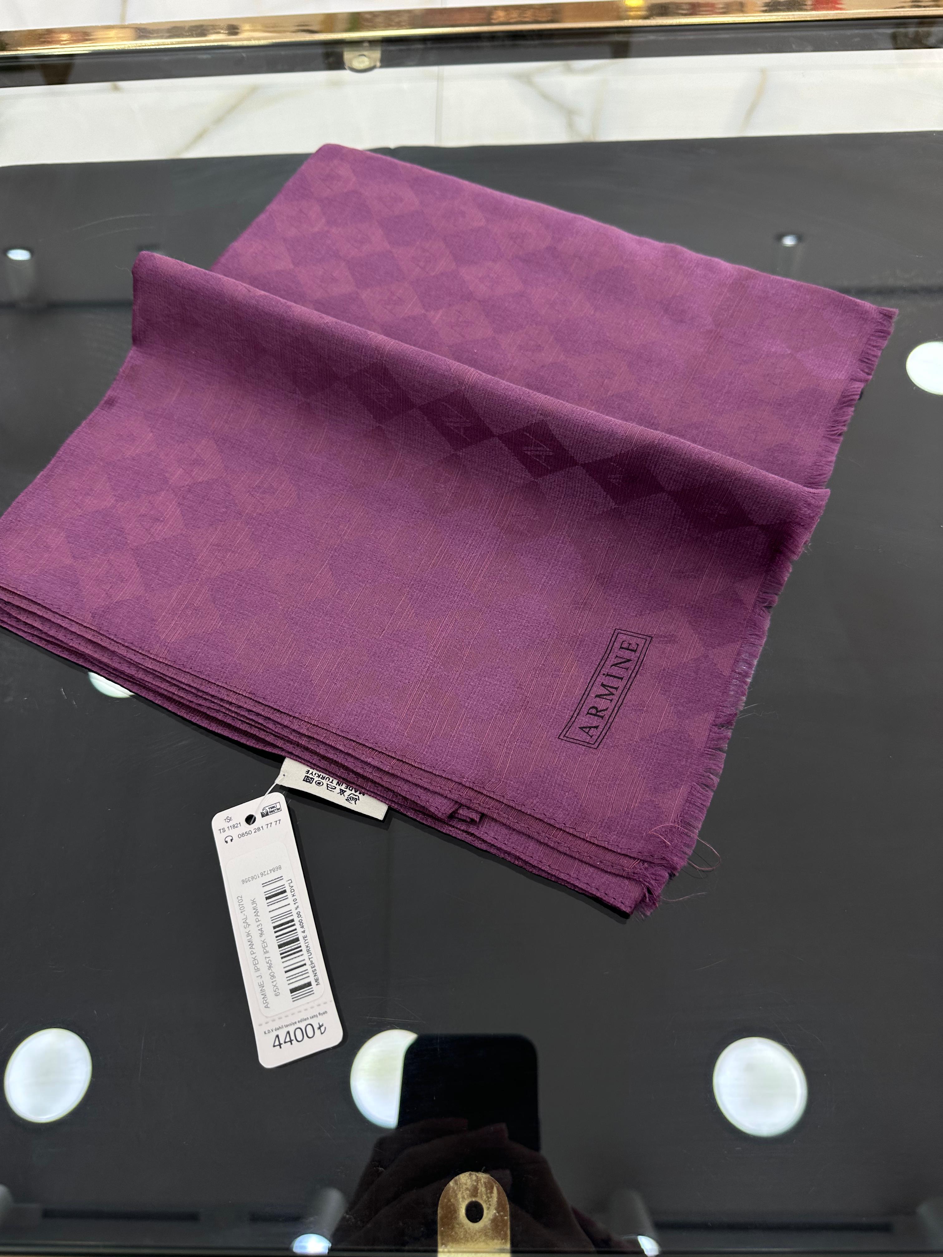 Armine Monogram Şal 10702