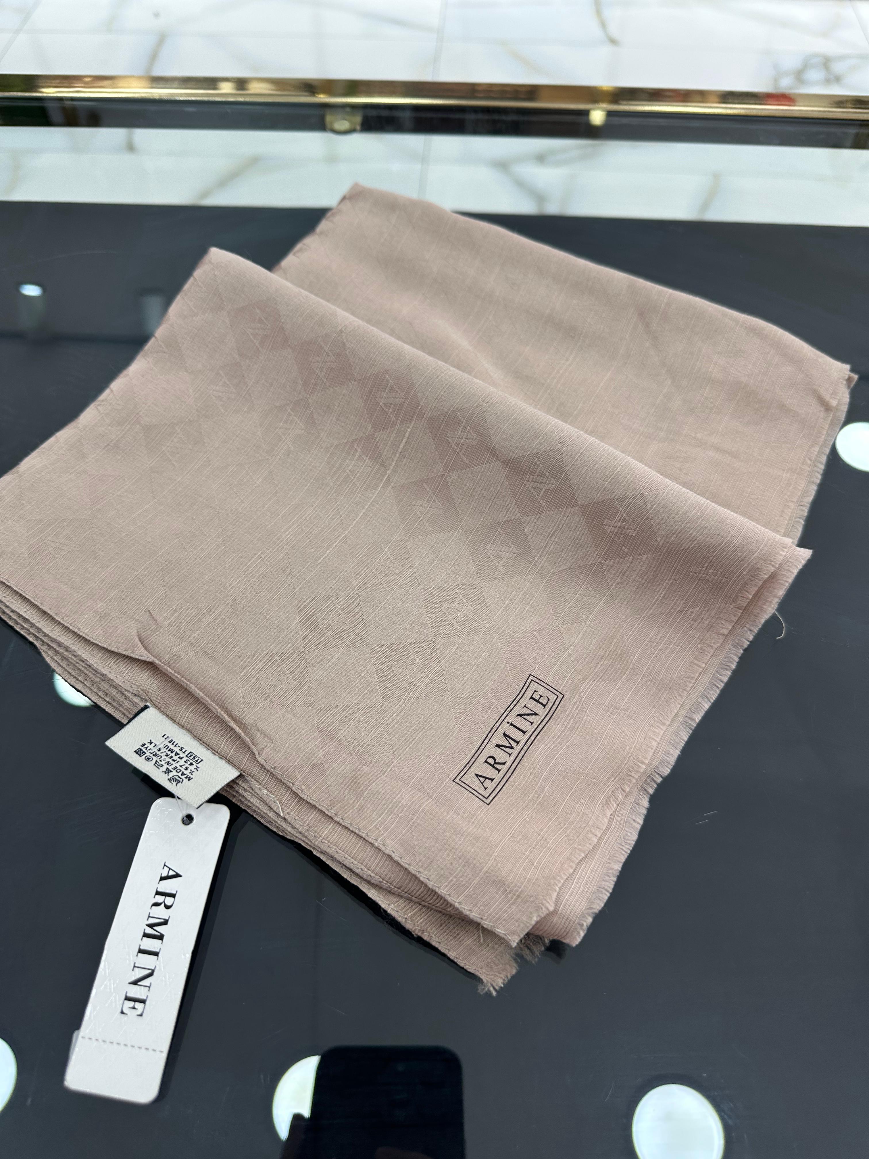 Armine Monogram Şal 9912