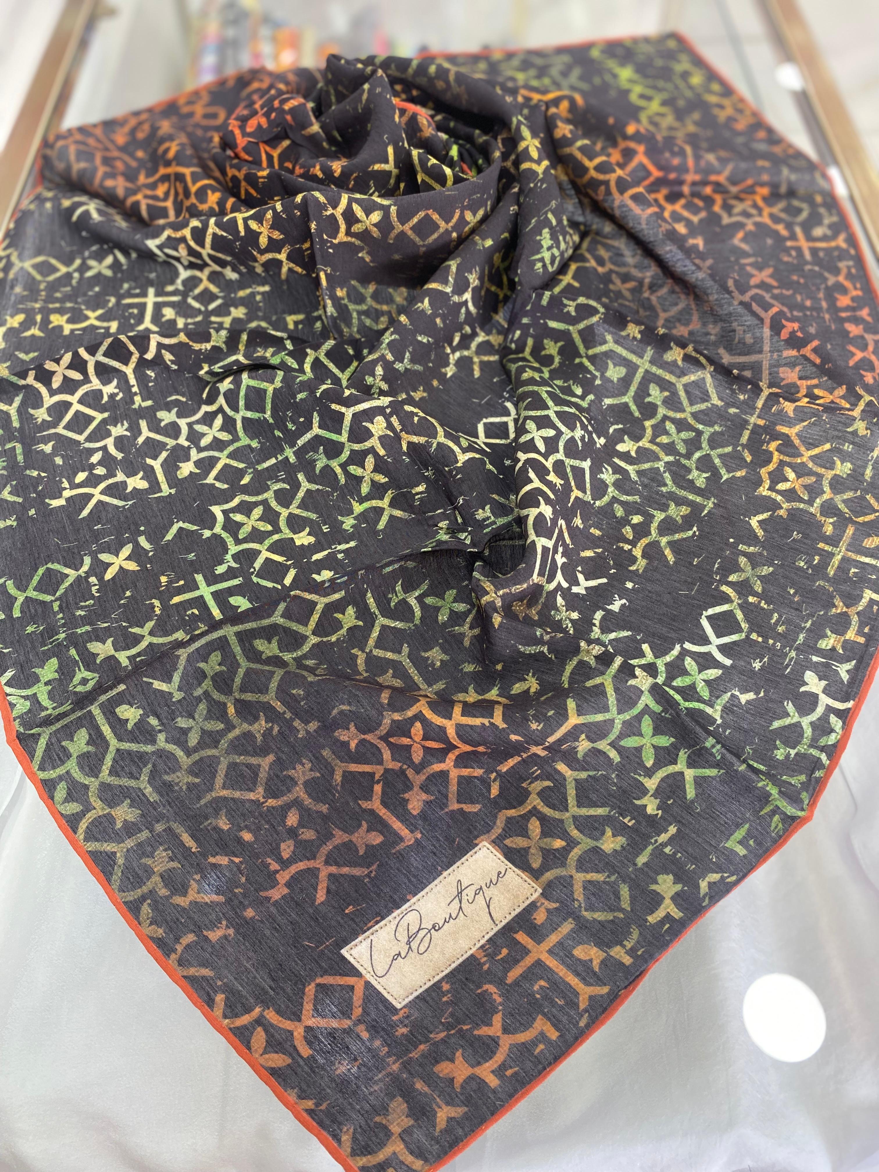 La boutique Desenli Güz Eşarp 2229-07