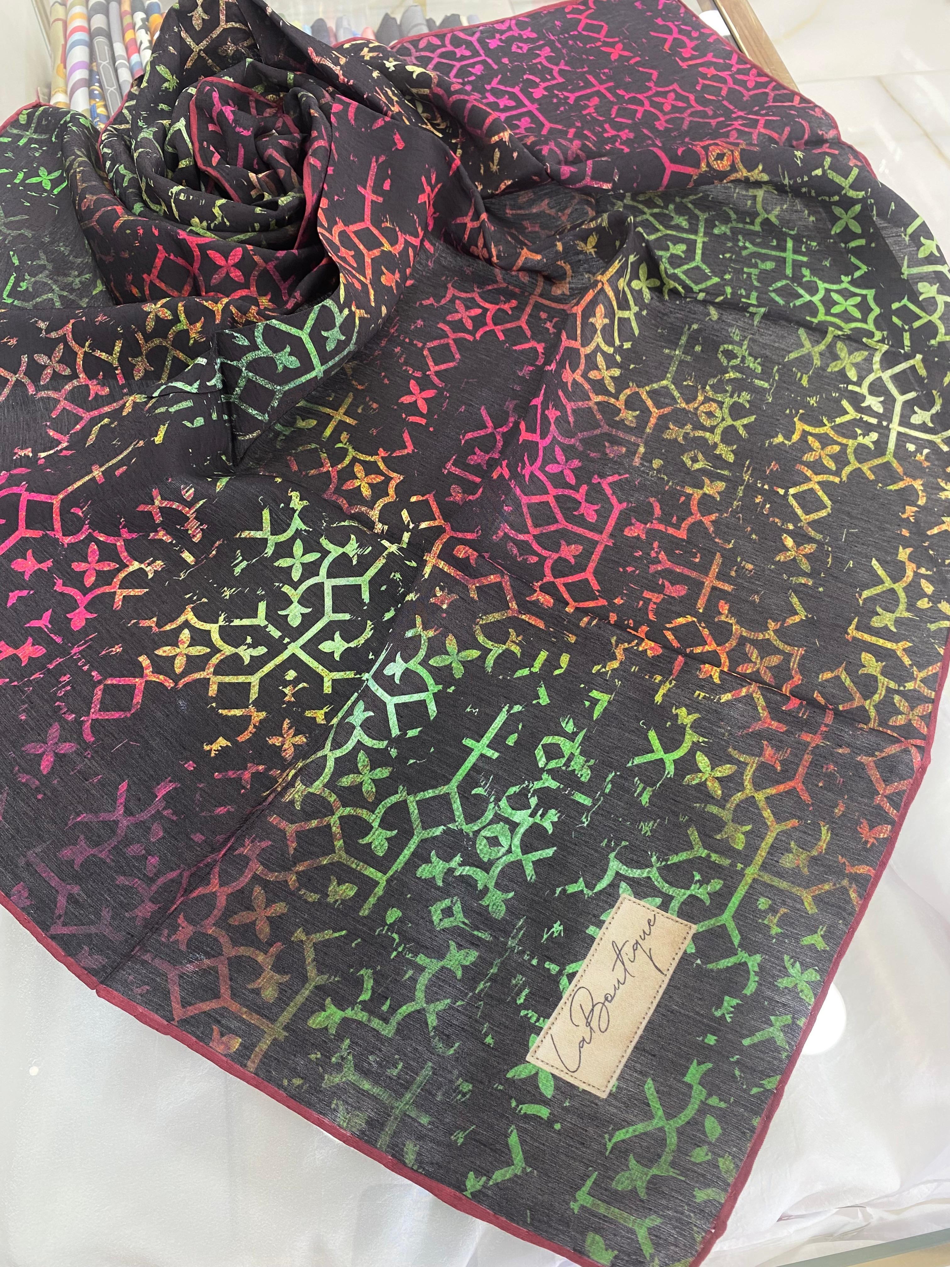 La boutique Desenli Güz Eşarp 2229-09