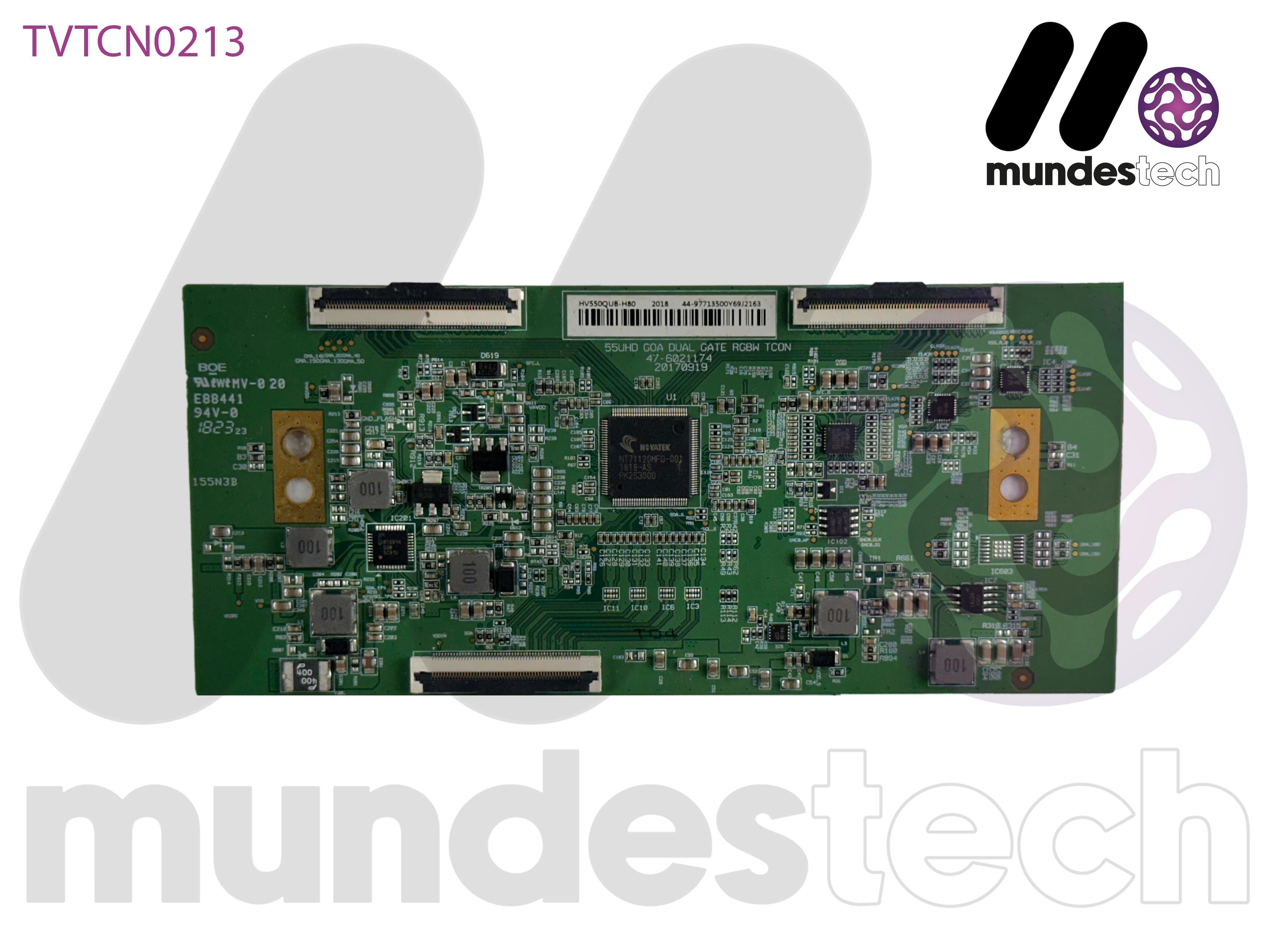BOE | HV550QUB-H80 | 55 Inch Tcon Board - mundestech.com