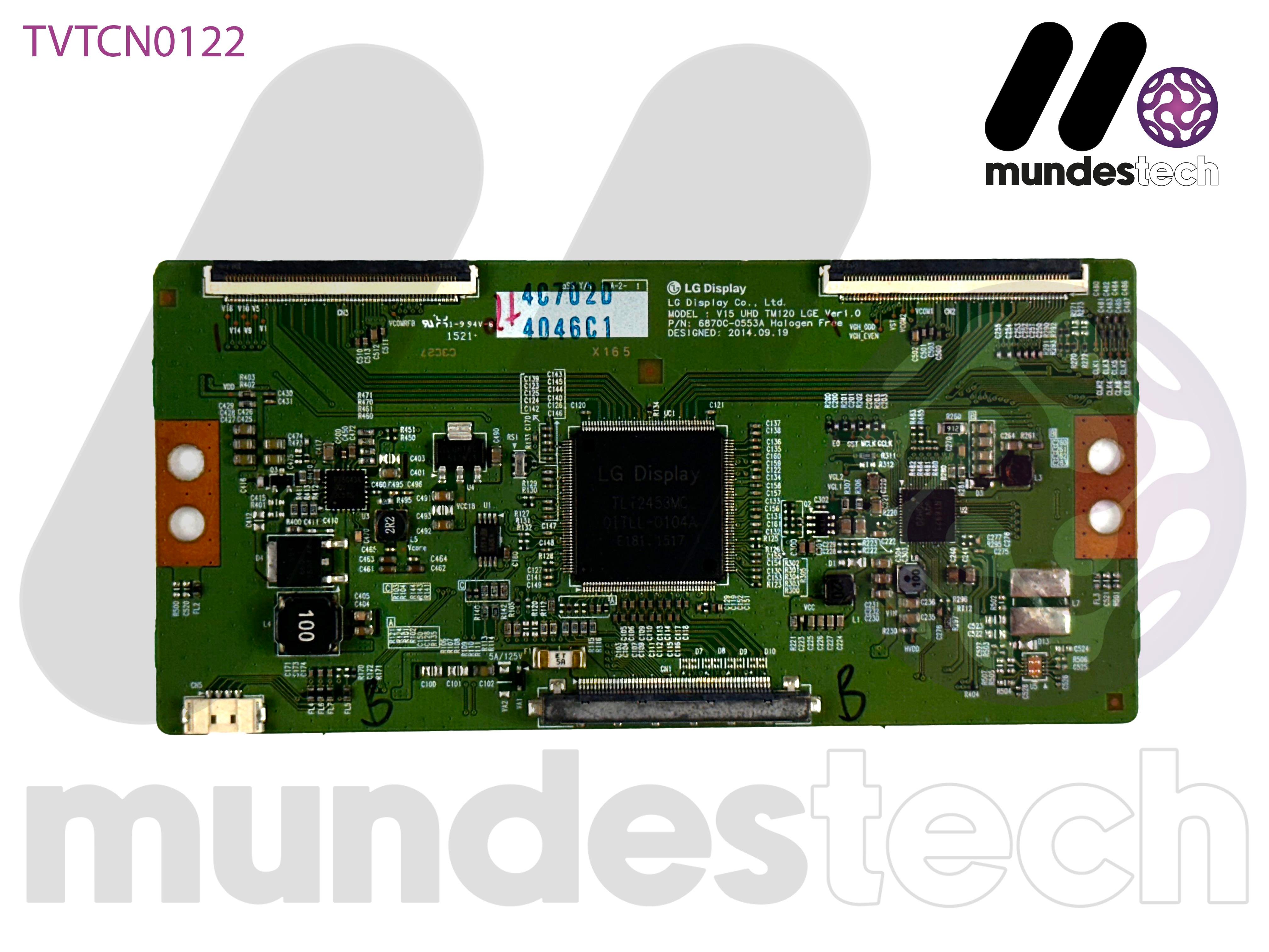LG | P/N: 6870C-4000H, LC320WUF-SBN1 | 32 Inch Tcon Board