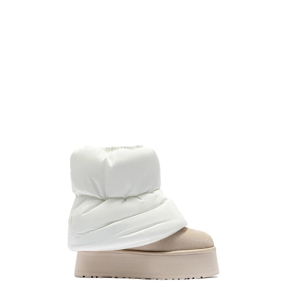 UGG W Classic Mini Dipper Puffer Platform Topuklu Bot