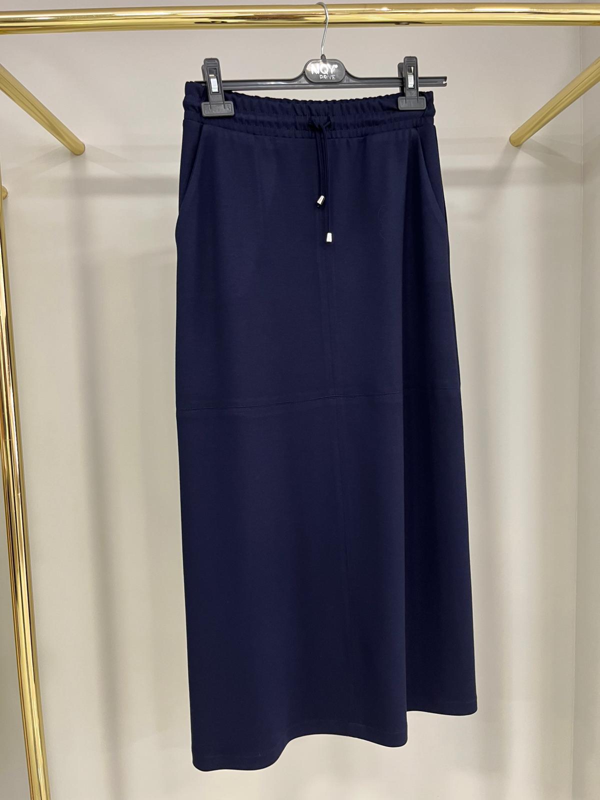 NQY Prive Dört Parça Lacivert Etek | Tesettür Giyim | Bezzazz Butik