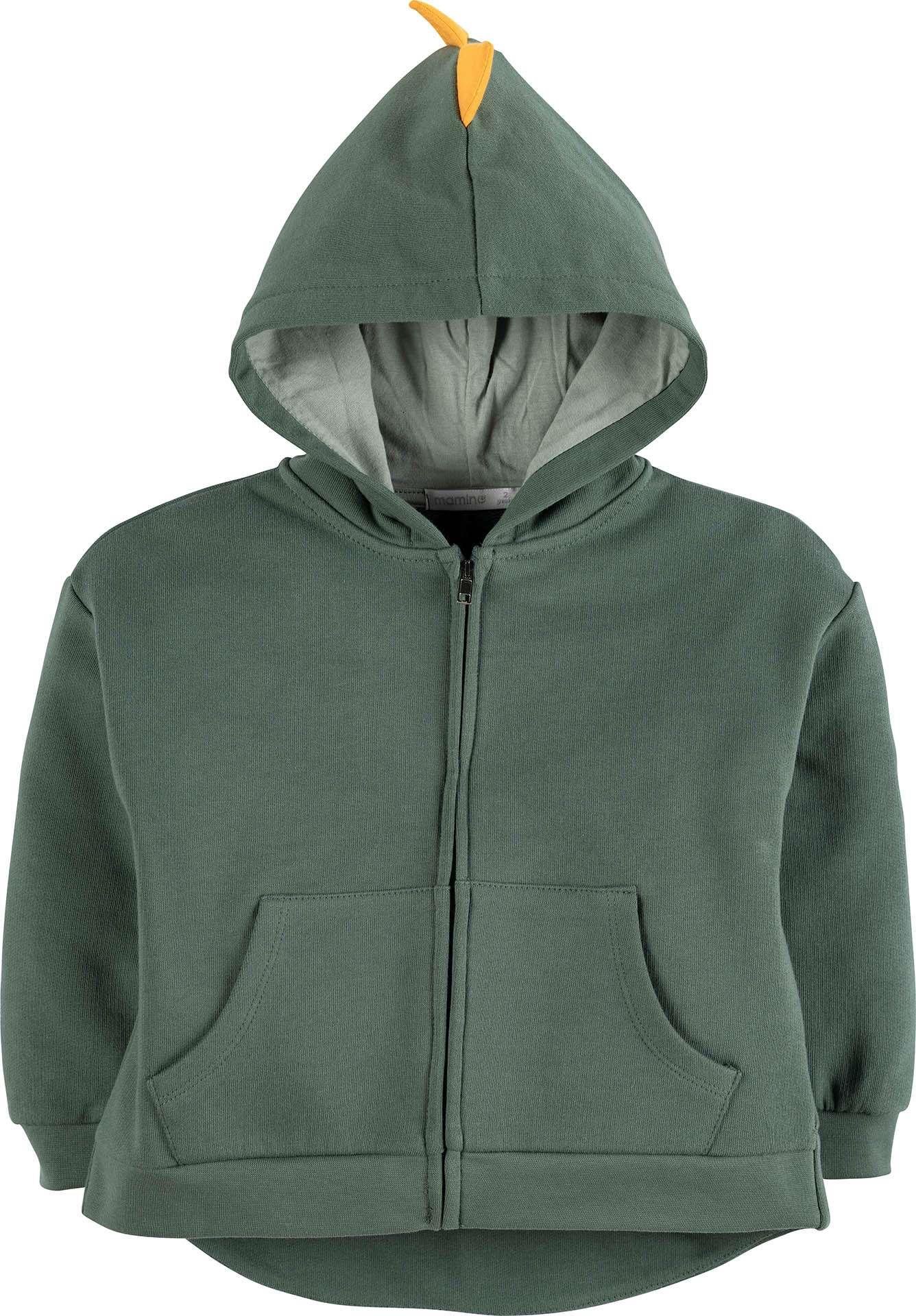 Nakışlı Kapüşonlu Sweatshirt 17084