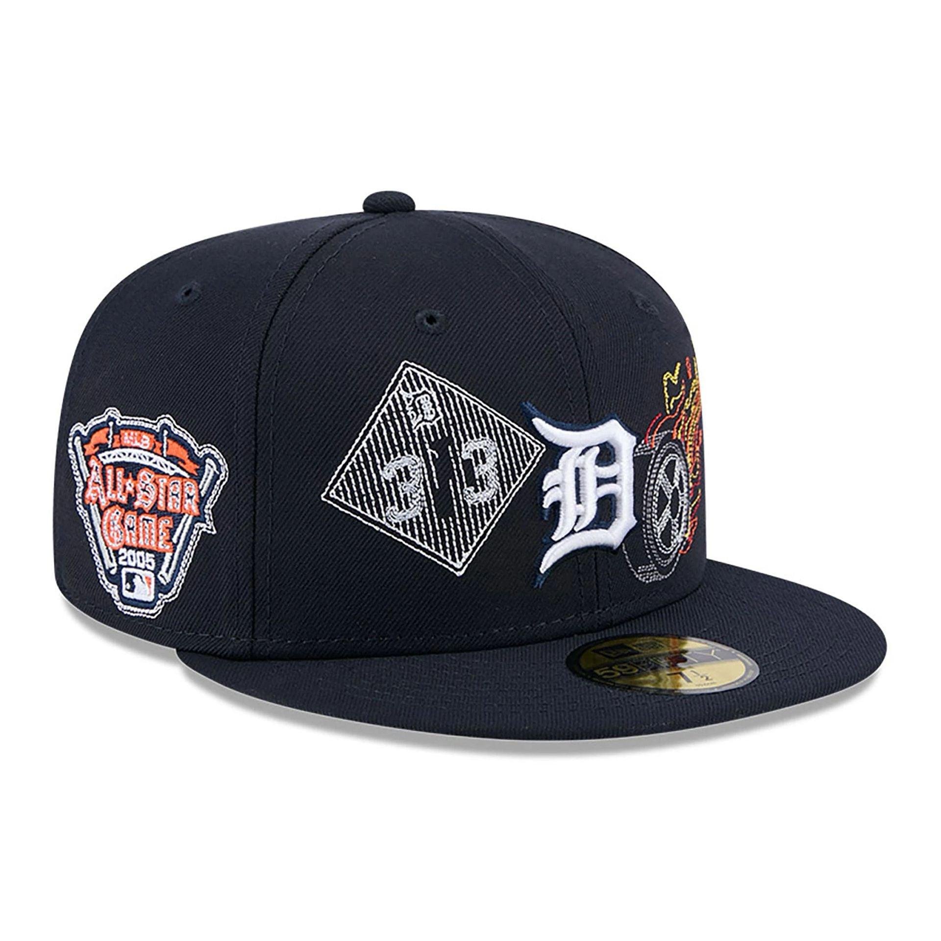 s*e様 New Era 59FIFTY Detroit Tigers 7 1/ New Era Detroit Tigers State Stitch Navy 59FIFTY