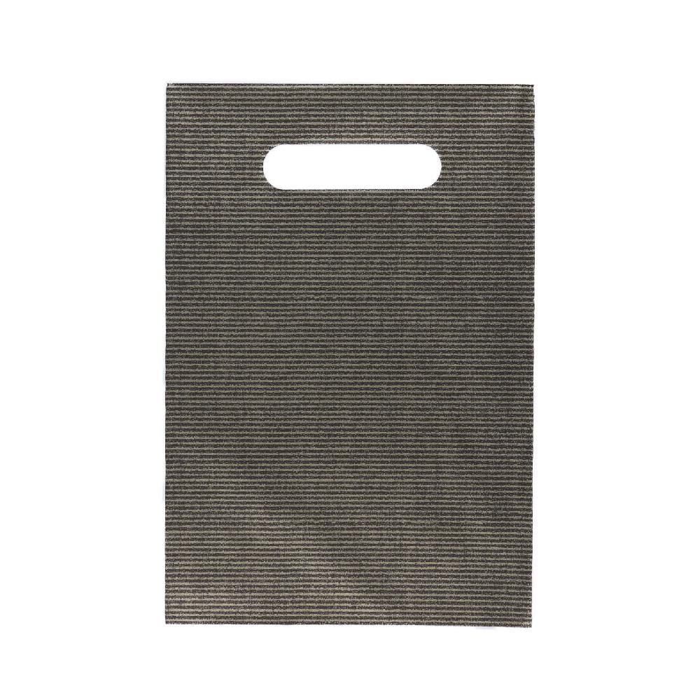 10x15 Antrasit Renk Lüx El Geçme Poşet (50li Paket)
