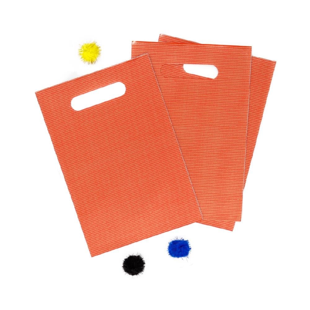 10x15 Kırmızı Renk Lüx El Geçme Poşet (50li Paket)