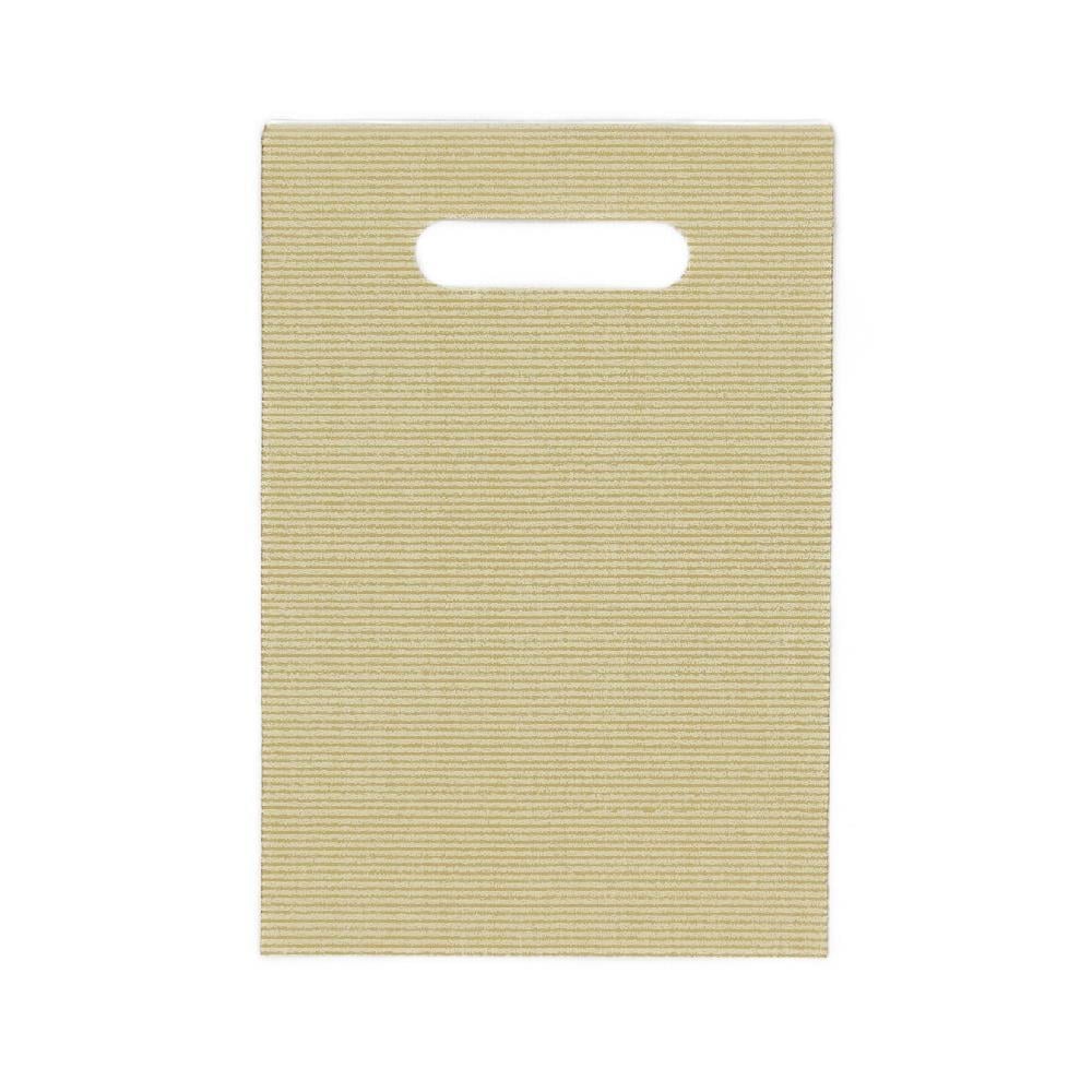 10x15 Krem Renk Lüx El Geçme Poşet (50li Paket)