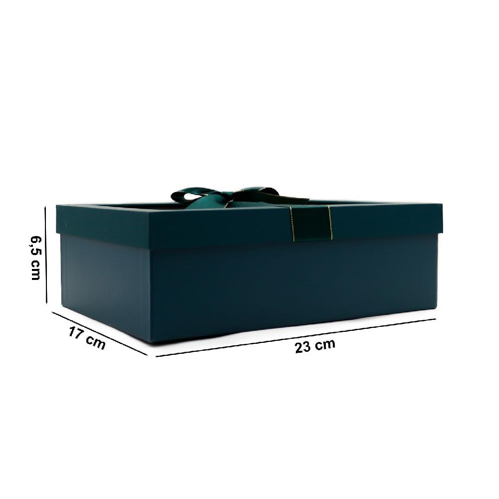 23x17 CM Yeşil Renk Premium Kalite Hediye Kutusu