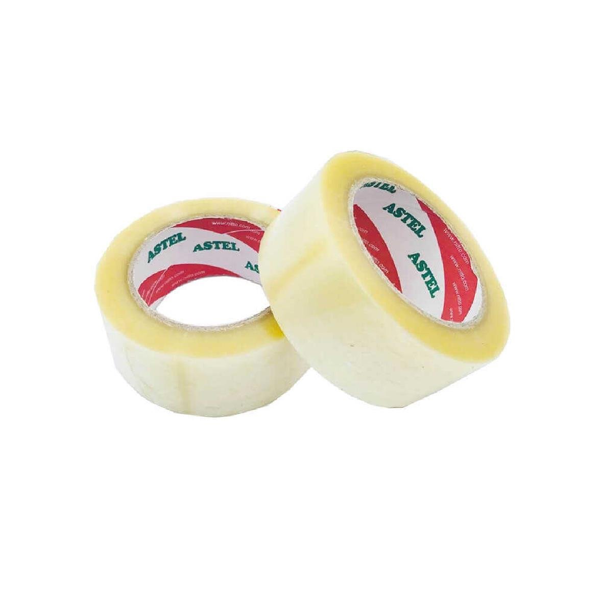 45 mm x 100 Metre Astel Marka Şeffaf Koli Bandı (6 Adet)