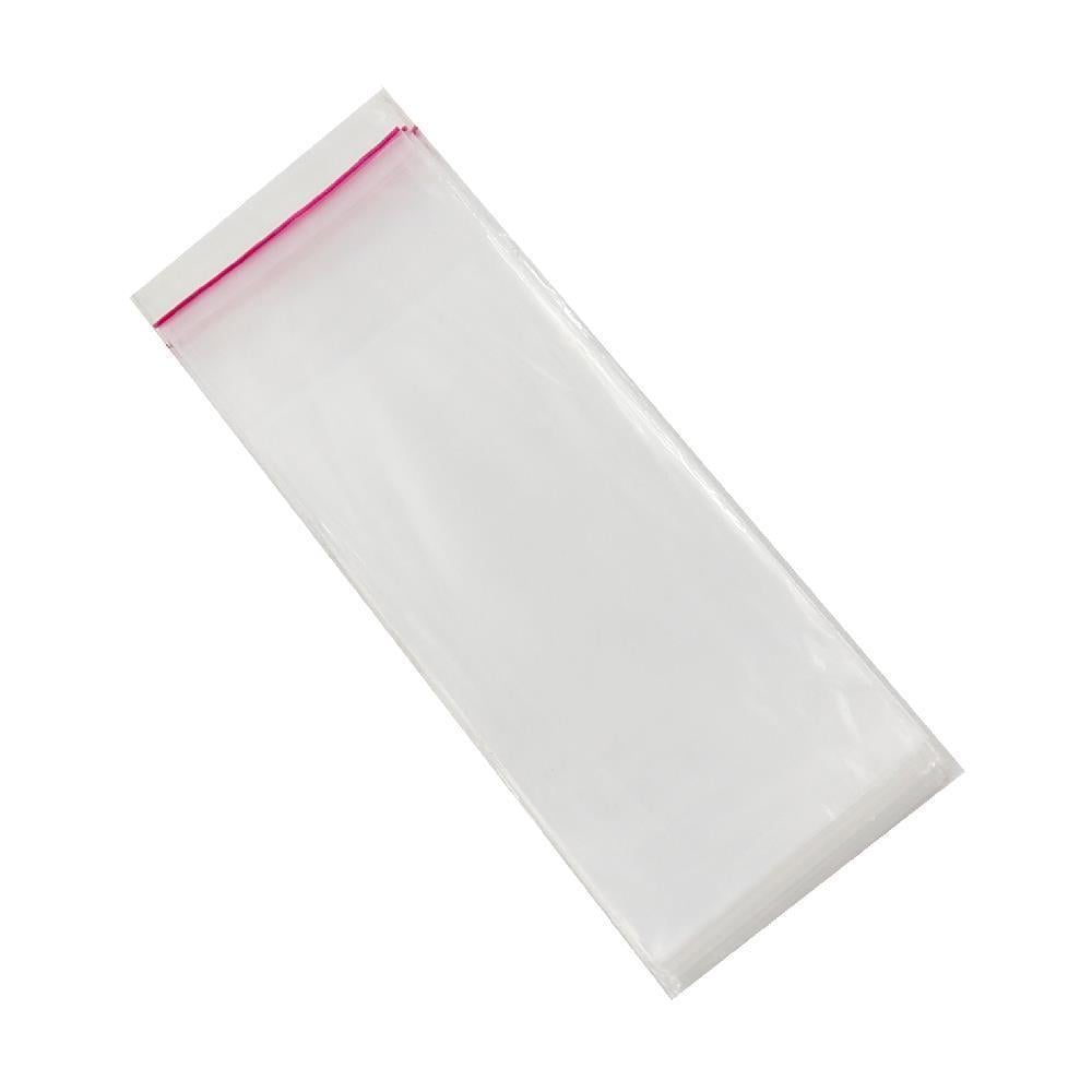 9x20 Şeffaf Bantlı Poşet