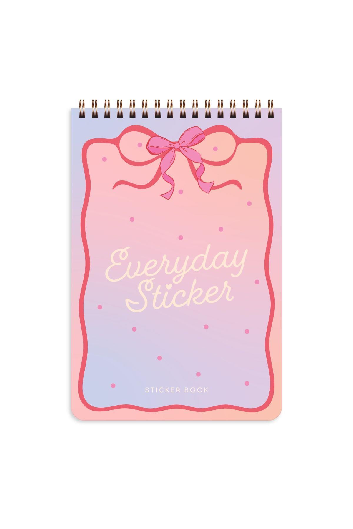 A5 Sticker Book 1183 Adet 18 Yaprak Renkli Etiket Defteri - Paperora