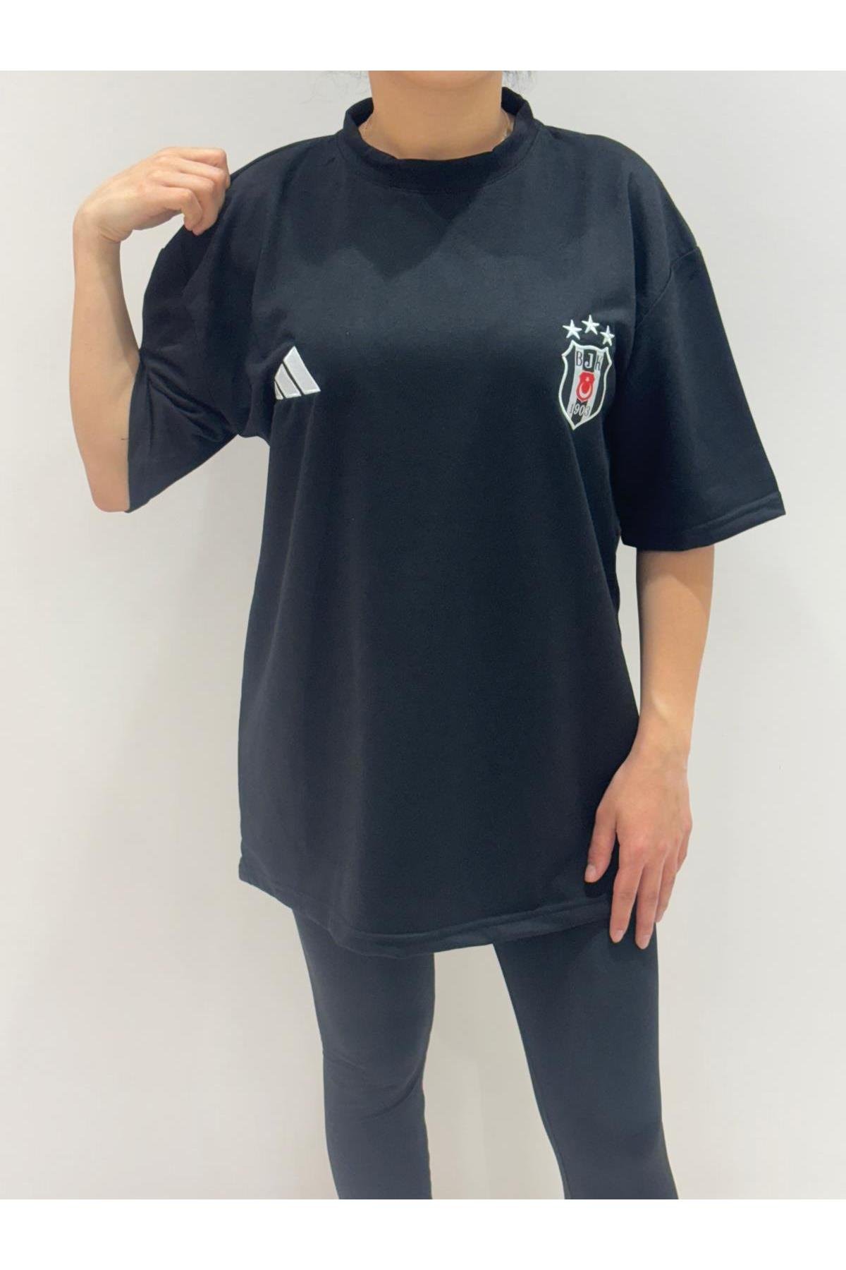 Taraftar Armalı Bisiklet Yaka Tshirt