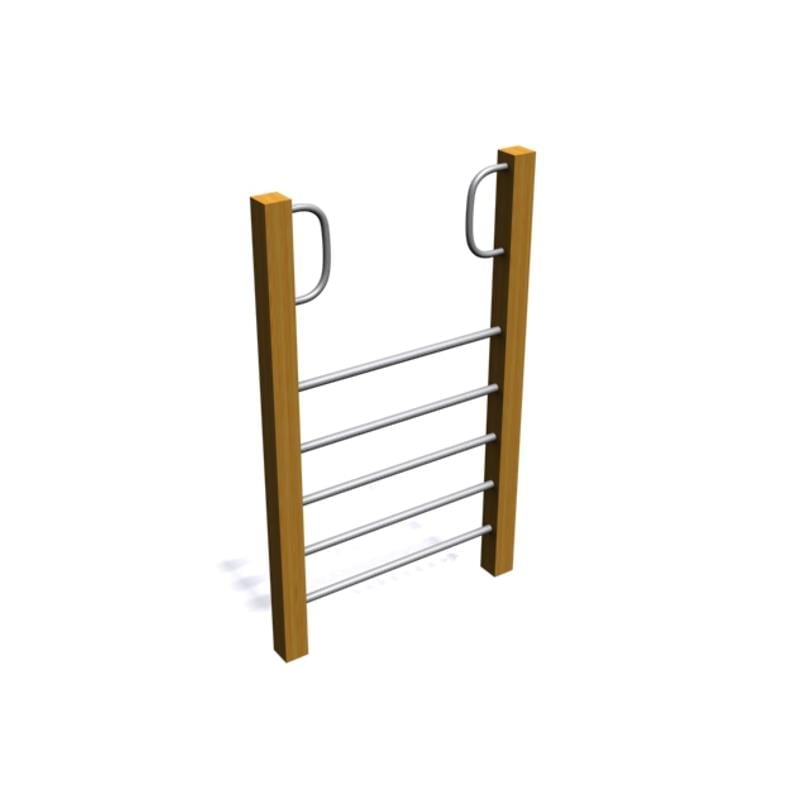 Vertical Ladder FW02 – Outdoor Wooden Climbing Equipment